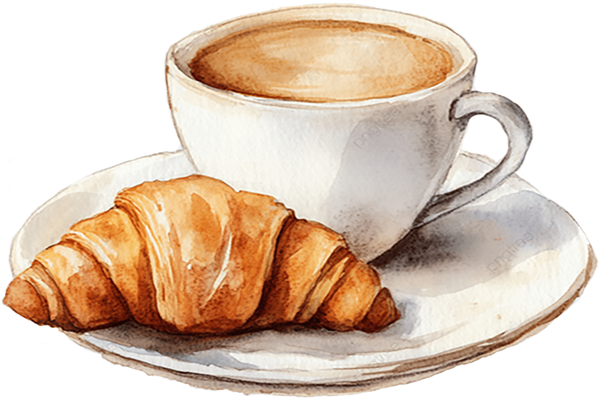 Café-croissant